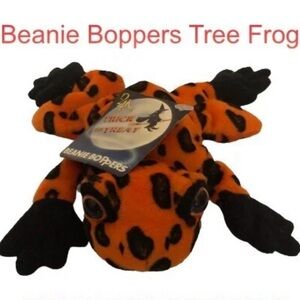 24K BEANIE  BOPPERS TREE  FROG HALLOWEEN TRICK OR TREAT 🐸
Plush Stuffed Animal